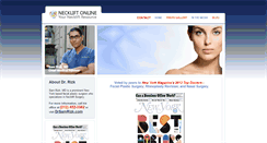 Desktop Screenshot of neckliftonline.com